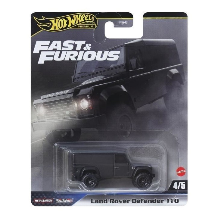 Voiture - Hot Wheels - Fast & Furious - Métal premium - Échelle 1/64 - Multicolore Voiture - Hot Wheels - Fast & Furious - Métal premium - Échelle 1/64 - Multicolore