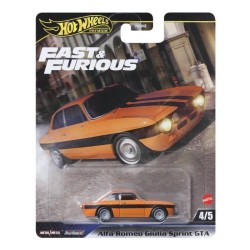 Voiture - Hot Wheels - Fast & Furious - Métal premium - Échelle 1/64