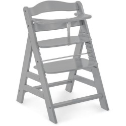 Chaise haute - HAUCK - ALPHA+B - Evolutive - De 6 mois a 90 kg - Bois