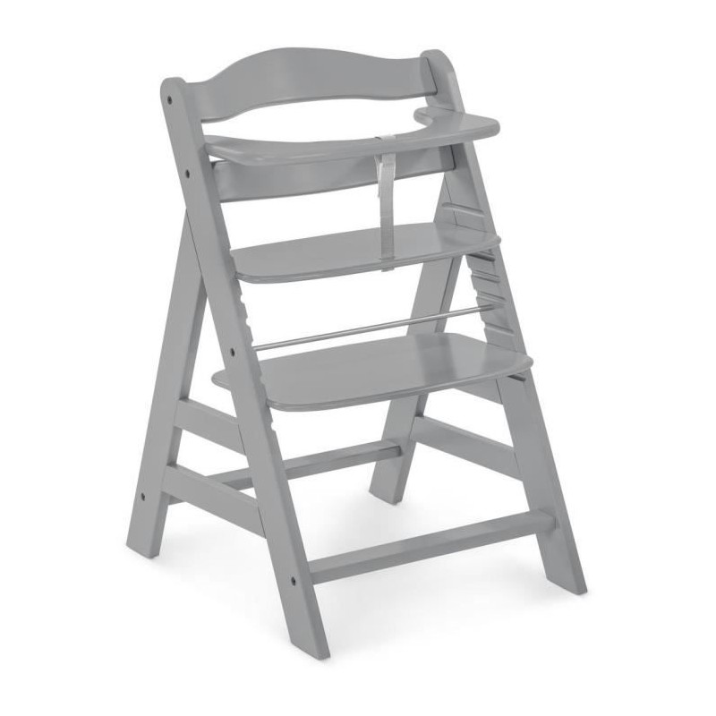 Chaise haute - HAUCK - ALPHA+B - Evolutive - De 6 mois a 90 kg - Bois Chaise haute - HAUCK - ALPHA+B - Evolutive - De 6 mois a 90 kg - Bois