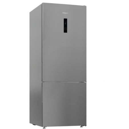 Réfrigérateur combiné - HOTPOINT - HPAK26472XP4E - Classe E - 475 L - 70 x 74,5 x 187 cm - Inox
