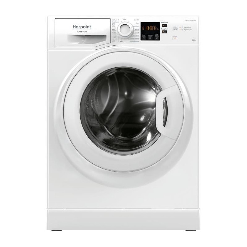 Lave-linge hublot HOTPOINT NS11469FWKFR - 11 kg - Induction - L60cm - Lave-linge hublot HOTPOINT NS11469FWKFR - 11 kg - Induction - L60cm -