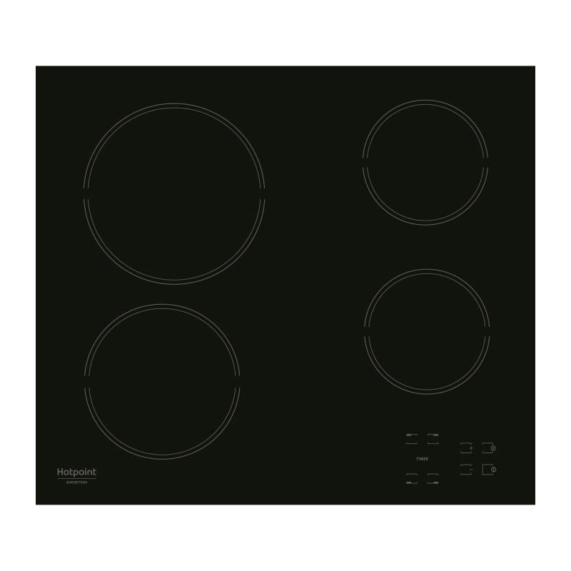Table de cuisson vitrocéramique - HOTPOINT - HR631C - 4 foyers - 60 c