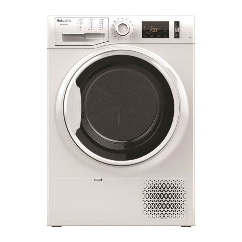 Seche-linge pompe a chaleur HOTPOINT NTM1191WKEU - 9 kg - L60cm - Blan Seche-linge pompe a chaleur HOTPOINT NTM1191WKEU - 9 kg - L60cm - Blan