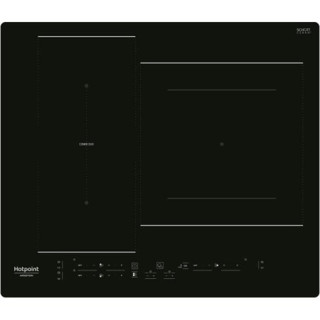 Table de cuisson induction - HOTPOINT - 3 zones - HB2760BNE - L 59 x P