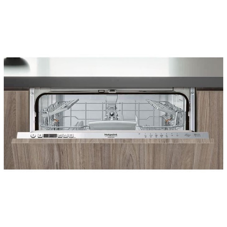 Lave-vaisselle tout encastrable HOTPOINT HI5030W - 14 couverts - Induction - 43dB Lave-vaisselle tout encastrable HOTPOINT HI5030W - 14 couverts - Induction - 43dB