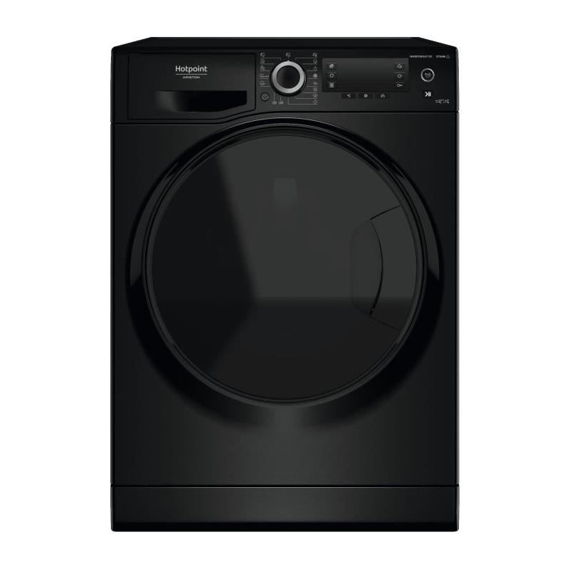 Lave-linge séchant HOTPOINT NDD11725BDAEU - 11 / 7 kg - Induction - L