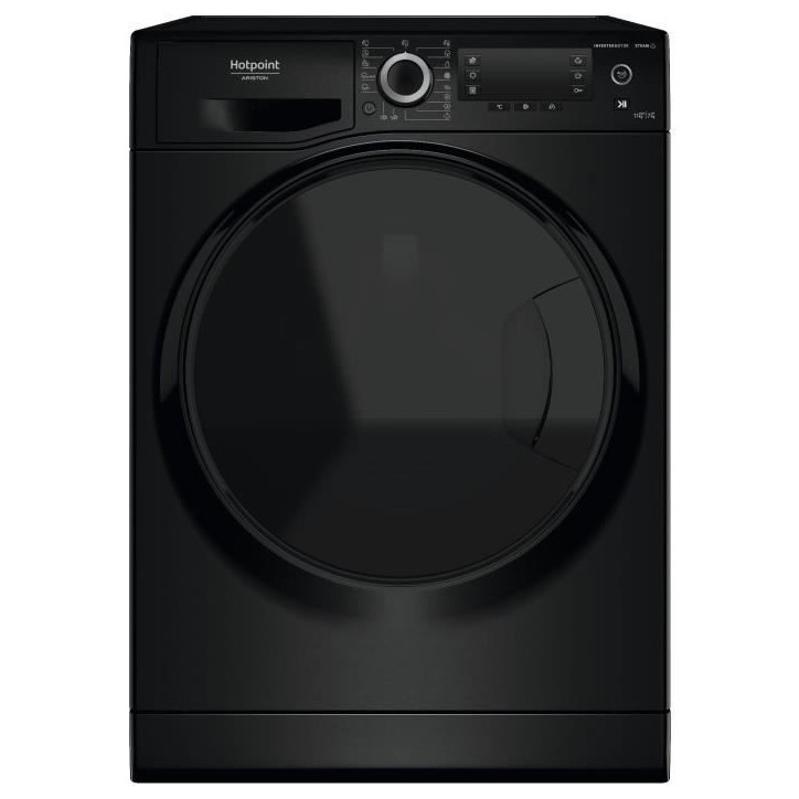 Lave-linge séchant HOTPOINT NDD11725BDAEU - 11 / 7 kg - Induction - L60cm - 1600 trs/min - Noir Lave-linge séchant HOTPOINT NDD11725BDAEU - 11 / 7 kg - Induction - L60cm - 1600 trs/min - Noir