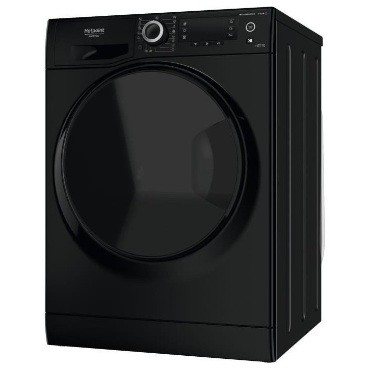 Lave-linge séchant HOTPOINT NDD11725BDAEU - 11 / 7 kg - Induction - L60cm - 1600 trs/min - Noir Lave-linge séchant HOTPOINT NDD11725BDAEU - 11 / 7 kg - Induction - L60cm - 1600 trs/min - Noir