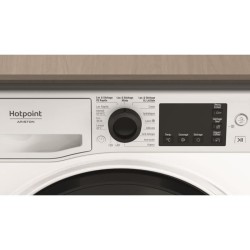 Lave-linge séchant HOTPOINT NDB8635KFR - 8 / 6 kg - Induction - L60cm