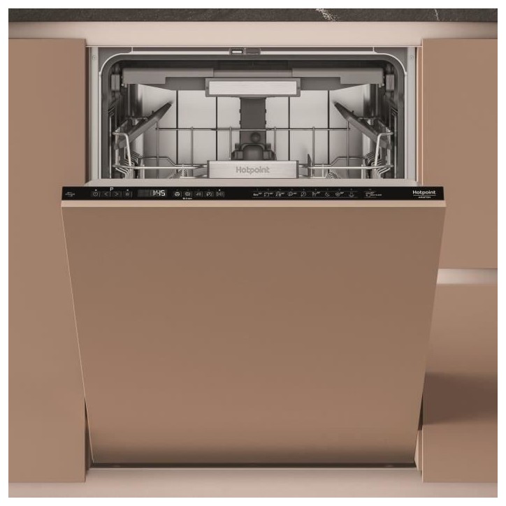 Lave-vaisselle tout encastrable HOTPOINT H7IHP40L - 15 couverts - 40 dB - Classe C - Maxi Space - tiroir a couverts Lave-vaisselle tout encastrable HOTPOINT H7IHP40L - 15 couverts - 40 dB - Classe C - Maxi Space - tiroir a couverts