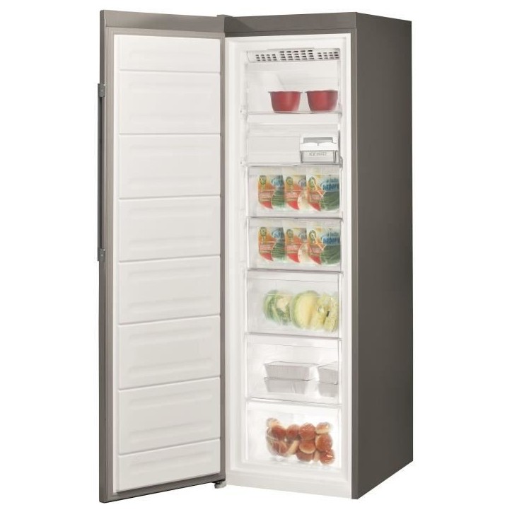 Congélateur armoire - HOTPOINT - UH8F3DXI - 263 L - 5 tiroirs - Classe D - Inox Congélateur armoire - HOTPOINT - UH8F3DXI - 263 L - 5 tiroirs - Classe D - Inox