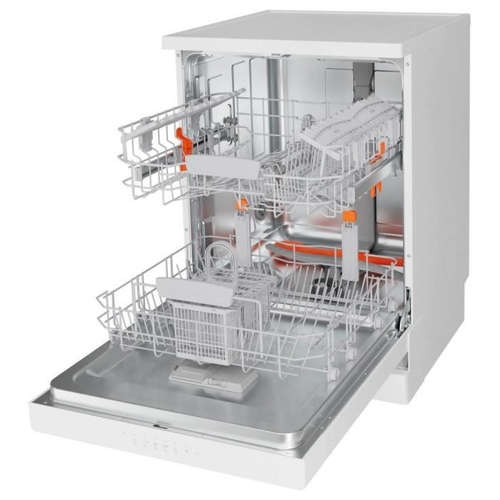 Lave-vaisselle pose libre HOTPOINT H4FD641A - 14 couverts - L60cm - 41 dB - Classe C - Blanc Lave-vaisselle pose libre HOTPOINT H4FD641A - 14 couverts - L60cm - 41 dB - Classe C - Blanc