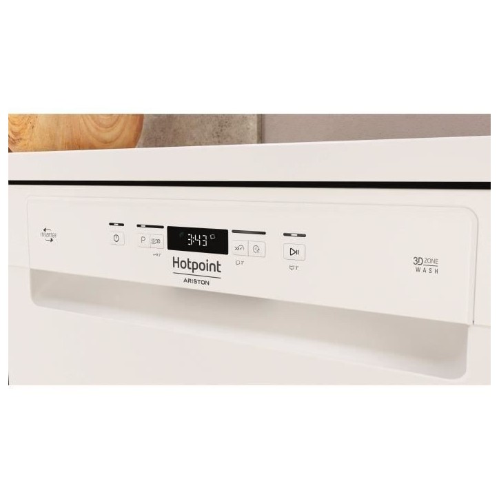 Lave-vaisselle pose libre HOTPOINT H4FD641A - 14 couverts - L60cm - 41 dB - Classe C - Blanc Lave-vaisselle pose libre HOTPOINT H4FD641A - 14 couverts - L60cm - 41 dB - Classe C - Blanc