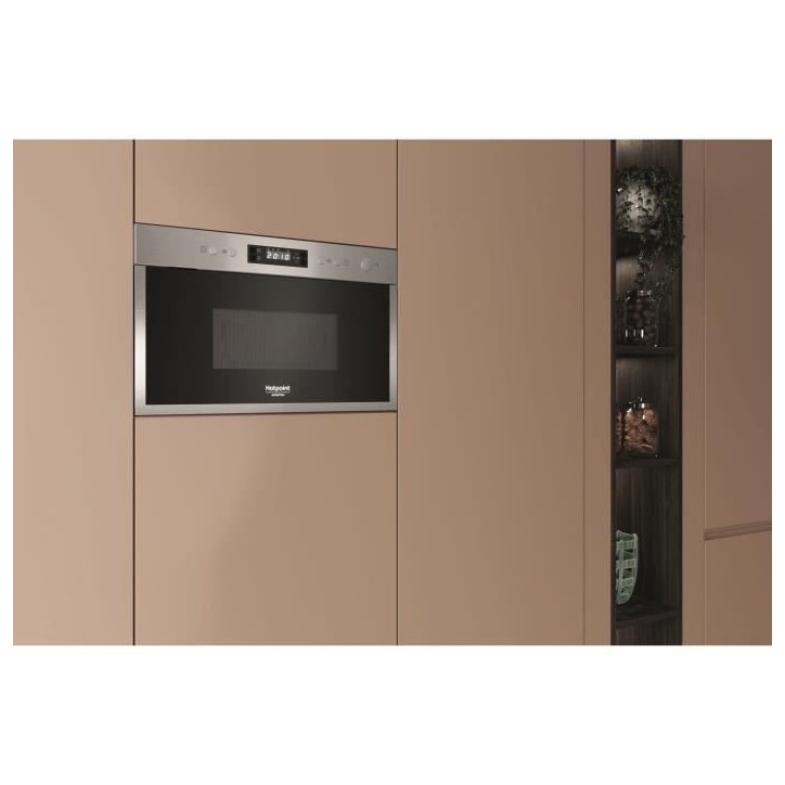 Four micro-ondes encastrable - HOTPOINT - HAM 212O X - Inox - 22 L Four micro-ondes encastrable - HOTPOINT - HAM 212O X - Inox - 22 L