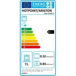 Four encastrable - Pyrolyse hydrolyse - Chaleur tournante - HOTPOINT -