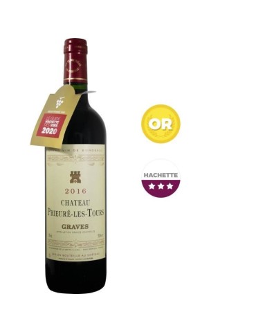 Château Prieuré Les Tours 2016 Graves - Vin rouge de Bordeaux