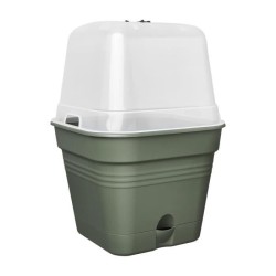 ELHO Pot de culture Green Basics Carré - 14 l - 34,6x34,6xH29,2 cm -