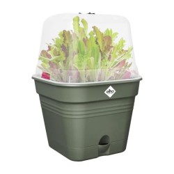 ELHO Pot de culture Green Basics Carré - 14 l - 34,6x34,6xH29,2 cm -