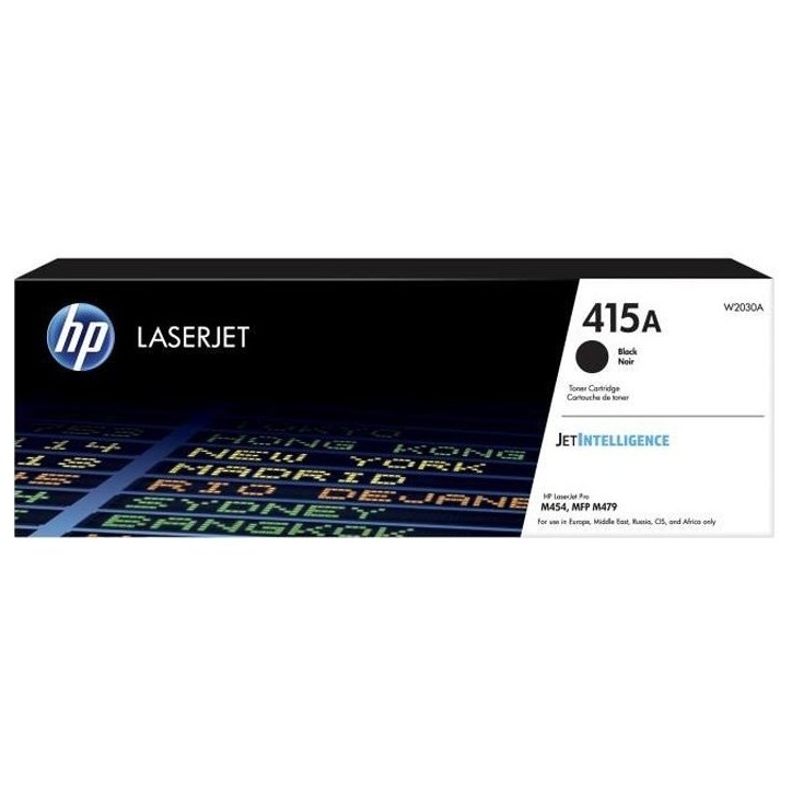 Cartouche de toner noir HP 415A LaserJet authentique pour Color LaserJet Pro M454 et MFP M479 - HP Cartouche de toner noir HP 415A LaserJet authentique pour Color LaserJet Pro M454 et MFP M479 - HP