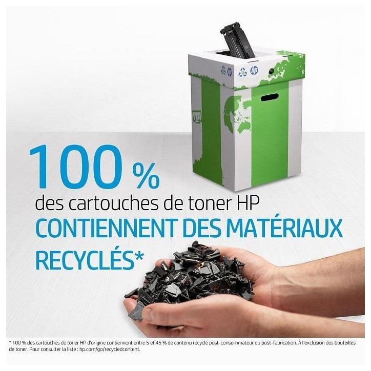 Cartouche de toner noir HP 415A LaserJet authentique pour Color LaserJet Pro M454 et MFP M479 - HP Cartouche de toner noir HP 415A LaserJet authentique pour Color LaserJet Pro M454 et MFP M479 - HP