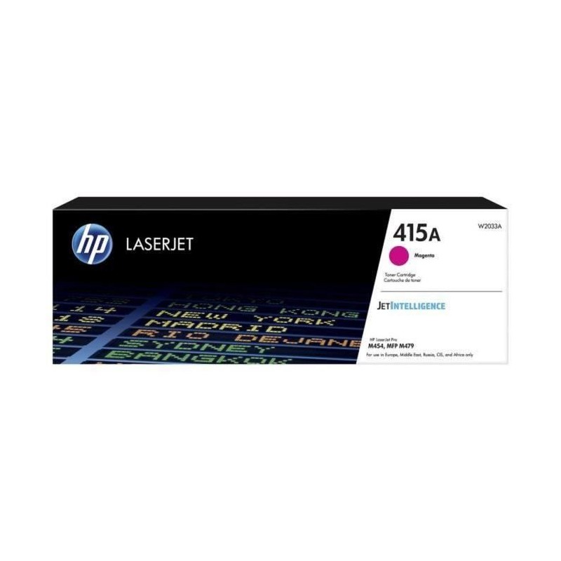 Cartouche de toner magenta HP 415A authentique pour HP Color LaserJet Cartouche de toner magenta HP 415A authentique pour HP Color LaserJet