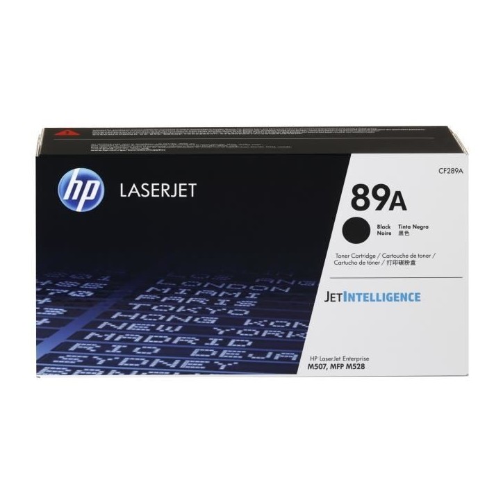 HP 89A Cartouche de toner noire authentique (CF289A) HP 89A Cartouche de toner noire authentique (CF289A)