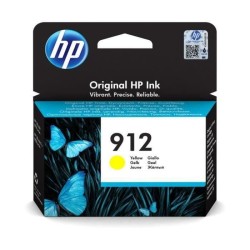 HP 912 Cartouche d'encre jaune authentique (3YL79AE) pour HP OfficeJet