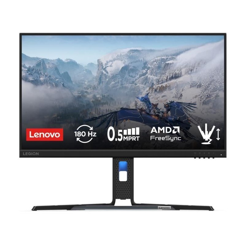 Ecran PC Gamer - LENOVO - 23,8 - FHD - 180Hz - Dalle IPS - 0,5ms - 67C Ecran PC Gamer - LENOVO - 23,8 - FHD - 180Hz - Dalle IPS - 0,5ms - 67C