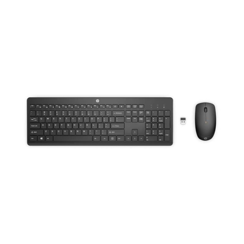 Ensemble Clavier Souris sans fil HP 230 - AZERTY Ensemble Clavier Souris sans fil HP 230 - AZERTY