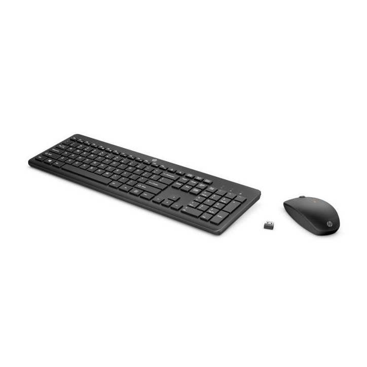 Ensemble Clavier Souris sans fil HP 230 - AZERTY Ensemble Clavier Souris sans fil HP 230 - AZERTY