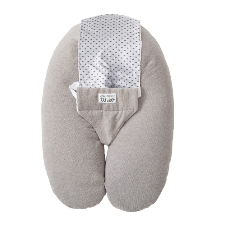 Coussin De Grossesse et Allaitement Multifonctions Multirelax Éponge TINEO - Déhoussable - Fabriqué en France - 78x44cm Gris Coussin De Grossesse et Allaitement Multifonctions Multirelax Éponge TINEO - Déhoussable - Fabriqué en France - 78x44cm Gris