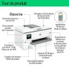 Imprimante HP OfficeJet Pro 9720e A3 Tout-en-un recto-verso, 3 mois In