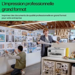 Imprimante HP OfficeJet Pro 9720e A3 Tout-en-un recto-verso, 3 mois In