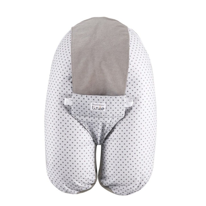Coussin De Grossesse et Allaitement Multifonctions Multirelax Éponge TINEO - Déhoussable - Fabriqué en France - 78x44cm Gris Coussin De Grossesse et Allaitement Multifonctions Multirelax Éponge TINEO - Déhoussable - Fabriqué en France - 78x44cm Gris