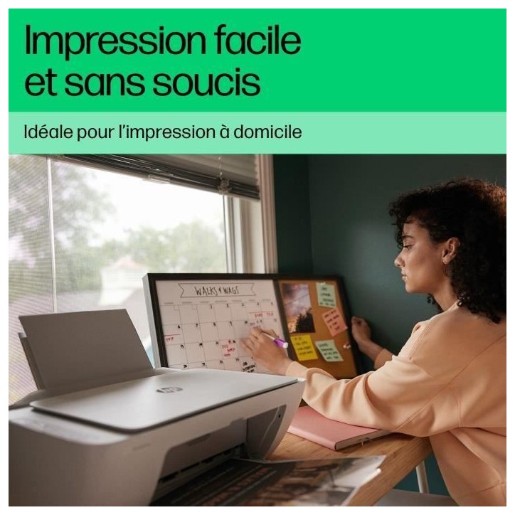 Imprimante tout-en-un HP DeskJet 2810e jet d'encre couleur - 3 mois d'Instant ink inclus avec HP+ Imprimante tout-en-un HP DeskJet 2810e jet d'encre couleur - 3 mois d'Instant ink inclus avec HP+