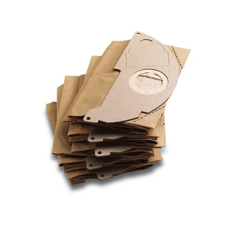 Sachet filtre papier a deux épaisseurs pour KARCHER WD2200 / A2003 / Sachet filtre papier a deux épaisseurs pour KARCHER WD2200 / A2003 /