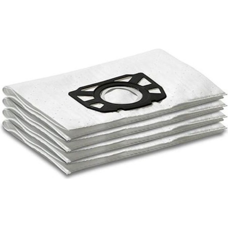 Sachet filtre ouate KARCHER WD 7 - Blanc - Extremement résistant aux