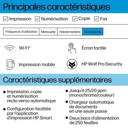 Imprimante HP OfficeJet Pro 9135e Tout-en-un Couleur Recto Verso, 6 mo