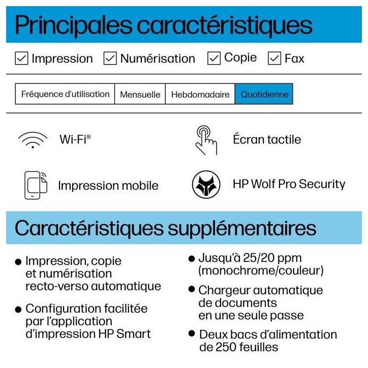 Imprimante HP OfficeJet Pro 9135e Tout-en-un Couleur Recto Verso, 6 mois Instant Ink inclus avec HP+ Imprimante HP OfficeJet Pro 9135e Tout-en-un Couleur Recto Verso, 6 mois Instant Ink inclus avec HP+