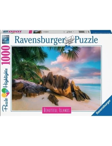 Puzzle 1000 pieces Les Seychelles - Ravensburger - Paysages - Adultes et enfants des 14 ans