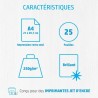 Papier photo HP Advanced a finition brillante - 25 feuilles/A4/210 x