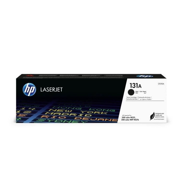 Cartouche de toner noir HP 131A authentique pour HP LaserJet Pro 200 Color M251/M276 Cartouche de toner noir HP 131A authentique pour HP LaserJet Pro 200 Color M251/M276
