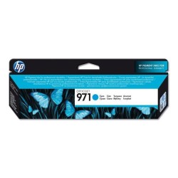 HP 971 Cartouche d'encre cyan authentique (CN622AE) pour HP Officejet
