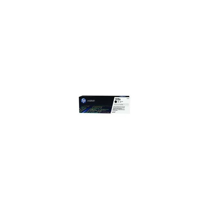 Cartouche de toner HP 312X - Noir - 4400 pages - pour Color LaserJet Pro MFP M476 Cartouche de toner HP 312X - Noir - 4400 pages - pour Color LaserJet Pro MFP M476