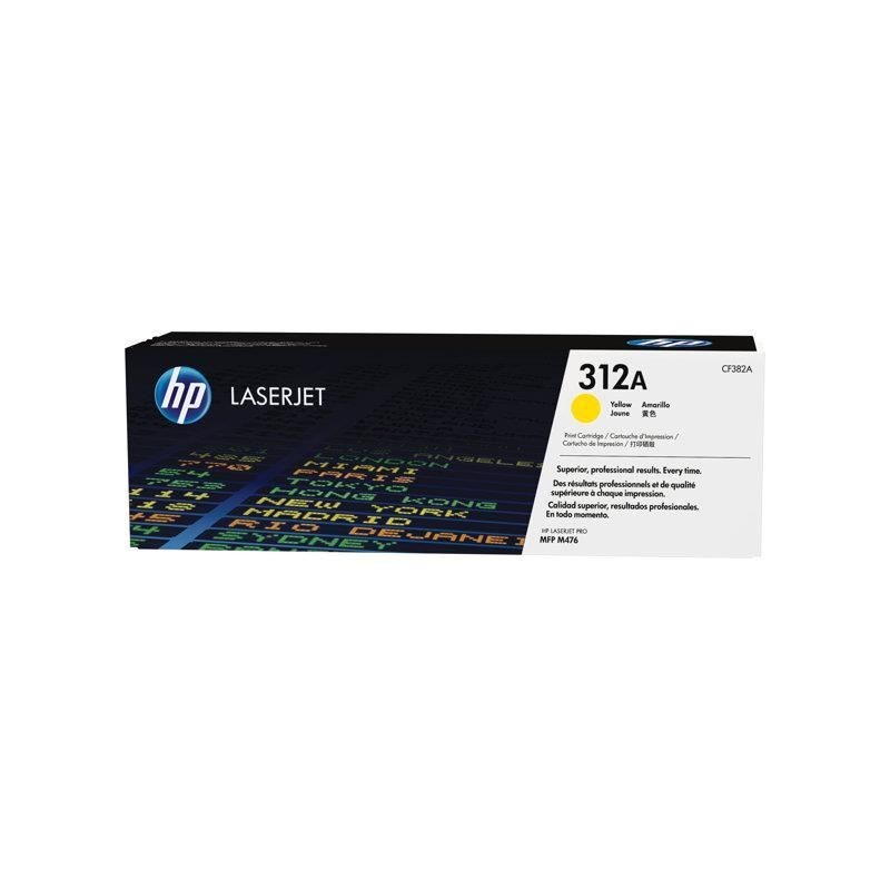 Cartouche de toner HP CF382A Jaune - 2700 pages Cartouche de toner HP CF382A Jaune - 2700 pages