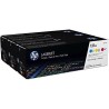 Cartouche de toner HP 131A - Pack de 3 couleurs authentiques LaserJet