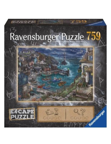 Escape puzzle Le phare - Ravensburger - 759 pieces - Pour adultes et enfants des 12 ans - Jeu d'évasion