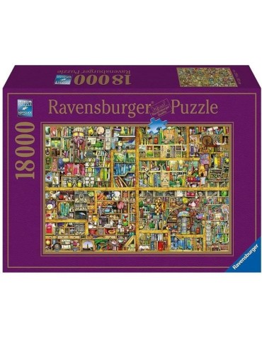 Puzzle Ravensburger - Bibliotheque Magique XXL - 18000 pieces - Architecture et monument - Allemagne
