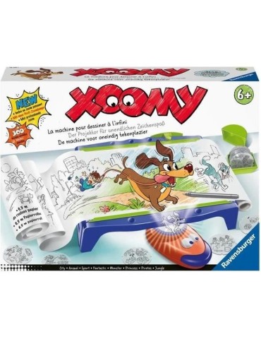 Xoomy Maxi avec rouleau - Ravensburger - Jeu créatif - Table a dessin - 72 films-modeles - Des 6 ans